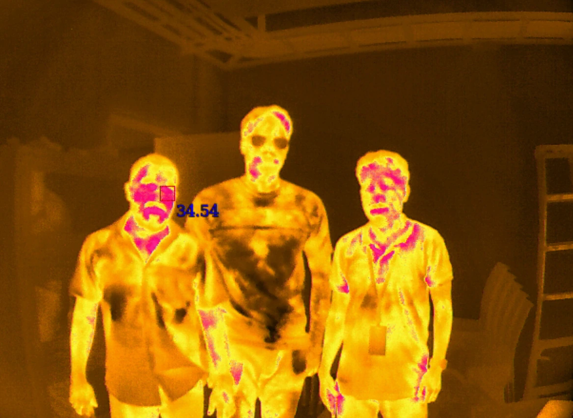 Thermal camera view 6 — Human Heat Map