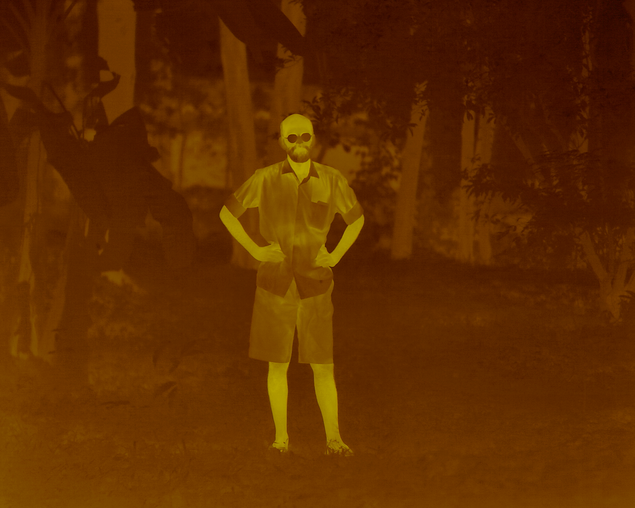 Thermal camera view 1 — closeup of component A