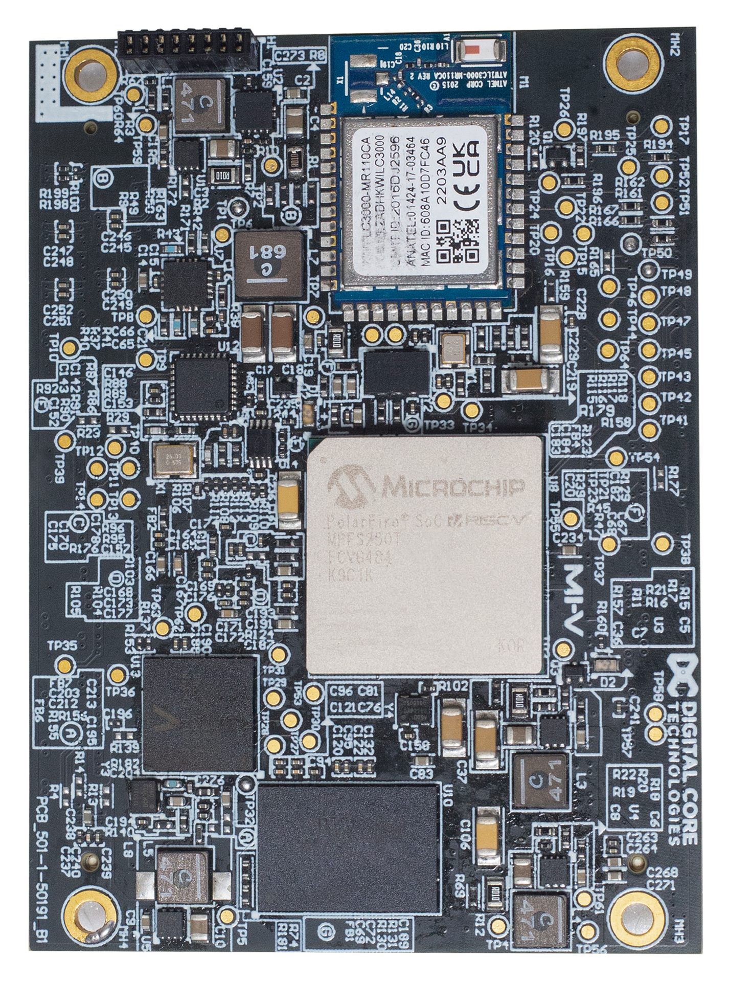 Microchip PolarFire SoM module
