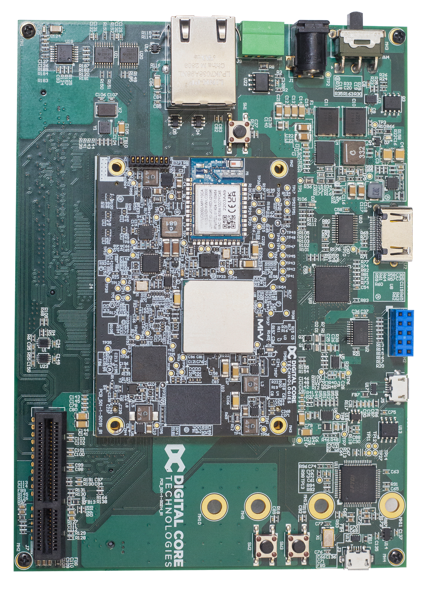 Image of Carrier Board with SOM